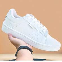 White Casual Shoes For Men Comfortable Everyday Modern Man AdultBeachTropicalBasicPartySportyStreetVintageCollegeCasualCasual ClothingTie Up - 白色 - 查看 3
