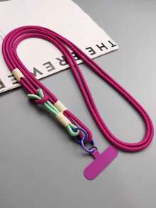 可调节和可拆卸户外长带手机壳，通用型，聚酰胺材质制成，配有短带，适合徒步旅行，送给母亲、家人、朋友、生日、节日的手机挂饰、手机链 - 彩色 - 查看 14