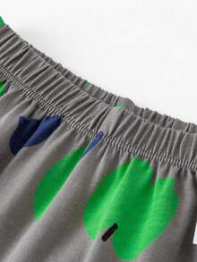 mini bala Baby Boy Lightweight Quick-Dry Loose Soft Pants, Summer - Gray Green Tone - View 7