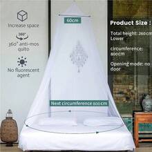 360° No-Installation Dome Mosquito Net For Kid's Room, High Density Princess Style Floor-Standing Canopy Mosquito Net, Minimalist Student/Child Bed Curtain - Multicolor - View 7