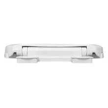 Plastic Round Slow-Close Toilet Seat In White