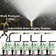 Drip Irrigation System, Drip Irrigation Kit, Garden Automatic Irrigation System, Suitable For Greenhouses, Courtyards, Lawns, And Plants