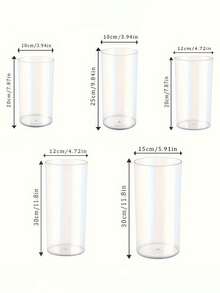1PC Bình hoa Acrylic trong suốt thời trang, Đồ trang trí trung tâm trong suốt quyến rũ, Bền và đa năng cho gia đình, nhà bếp, trang trí đám cưới, nâng tầm bất kỳ màn trình diễn hoa nào, Chất lượng cửa hàng hoa, Trang trí phòng Trang trí nhà Trang trí phòng ngủ Trang trí phòng khách Trang trí nhà Trang trí văn phòng Trang trí tường, Trang trí phòng thẩm mỹ - Nhiều màu - Xem 10