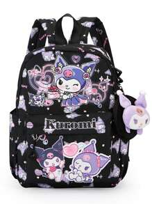 Sanrio Sanrio Shoulder Bag Handbag Tote Women's Bag Crossbody Hello Kitty Melody Kuromi Pudding Dog Cinnamon Dog Doll Doll Bag Cartoon Printing Portable Cute Large Capacity Coin Purse Summer Beach Bag Travel Accessories Cruise Essentials Travel Bag Wash Bag Waterproof, Back To School Essentials