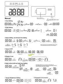 1 pieza Reloj despertador de estudiante, Reloj digital electrónico de escritorio mini, Pantalla LED inteligente con temperatura, calendario, cronómetro de cocina, reloj digital para decoración de habitación