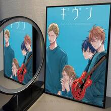 1 件流行日本卡通海报墙面艺术咖啡馆酒吧房间墙壁装饰无框 - 彩色 - 查看 18