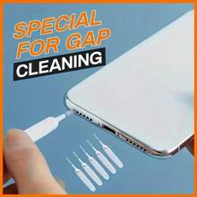 100 piezas Cepillo de limpieza para ducha de 1 segundo, cepillo de limpieza de poros, cepillo de nailon anti-obstrucción, adecuado para cocina, baño, toma de teléfono, de vuelta a la escuela