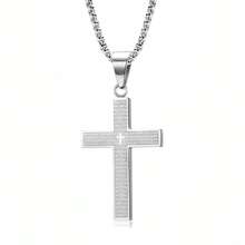 1pc Cross Necklace Pendant, Suitable For Daily Wear - trendy necklace - View 12