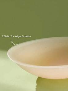 Backless Strapless Invisible Adhesive Bra For Women, Silicone Underwire Push Up Bra Suitable For Wedding Dresses, Evening Gowns, Club - Yellow - View 5