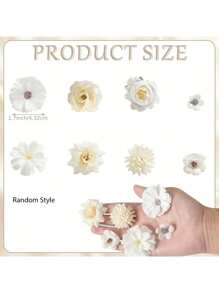 20 piezas - Combinado de flores artificiales de estilo floral púrpura, flores de seda dalias y rosas con tallos para manualidades de boda nupcial, baby shower, arreglos florales, centros de mesa, decoración del hogar