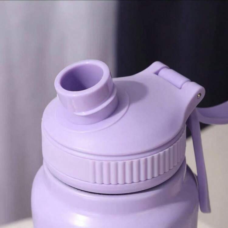 850ml Premium Stainless Steel Sports Thermal Bottle Cold Water For Up To 12 Hours - 粉色 - 查看 5