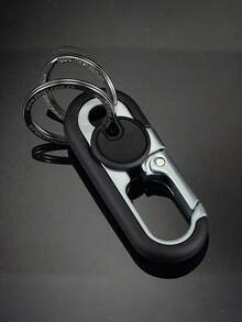 [This Metal Alloy Car Key Chain] Upgrade Your Style With This High-Grade Metal Alloy Car Key Chain - Perfect For Men's Waist Hanging! - Multicolor - View 4