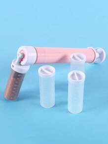 1Set Cake Coloring Powder Spray, Including 4 Icing/Frosting Decorating Tips, Kitchen Cake Baking Accessories
