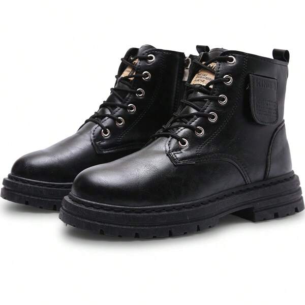 Shendy Vendy Botas Hombre uso Rudo Altas de Moda,Bota Táctica Estilo Urbano Vinipiel con Plataforma y Suela Gruesa, Antideslizante, Resistente Al Desgaste, Confortable-Botas De Trabajo, Botas De Motocicleta, Botas Altas Para Hombres, Zapatos Para HombresCasualEVABOTAS DE HOMBRE BOTAS DE TRABAJO  BOTAS DE USO RUDOCasaExteriorFiestaOficinaTODA LA TEMPORADA