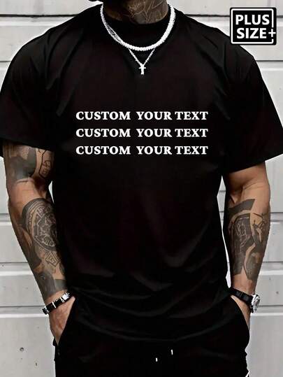 Plus size-tröja för män i plusstorlek (upp till 6XL): Andas sommarmode med djärva grafiska tryck, avslappnad passform för vardagsutflykter och resor, Streetwear - 4:e juli-kollektionen | Big & Tall Essentials