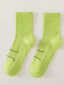 6 Pairs Assorted Color Unisex Sports & Running Socks, Suitable For Men & Women, Marathon, Basketball, Cycling - Multicolor - View 10