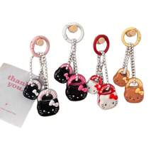 Sanrio 1pc Sanrio Cute Colorful KT Cat Keychain, Funny Bag Charm, Gift For Couples & Best Friends