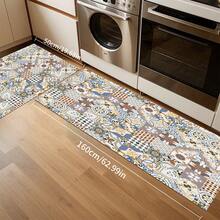 1pc Anti-Slip Polyester Drainage Kitchen Mat, Suitable For Kitchen, Living Room, Entrance, Balcony, Home Decor, Anti-Stain, Cafe, Bar, Festivals, Parties, Home, Decoration, Holiday Gifts, Bedroom Floor Mat, Foot Pad - TCFD012 - View 25