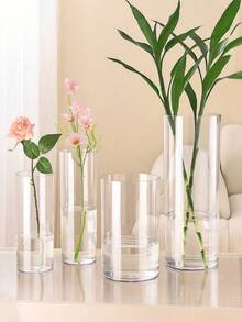 1PC Bình hoa Acrylic trong suốt thời trang, Đồ trang trí trung tâm trong suốt quyến rũ, Bền và đa năng cho gia đình, nhà bếp, trang trí đám cưới, nâng tầm bất kỳ màn trình diễn hoa nào, Chất lượng cửa hàng hoa, Trang trí phòng Trang trí nhà Trang trí phòng ngủ Trang trí phòng khách Trang trí nhà Trang trí văn phòng Trang trí tường, Trang trí phòng thẩm mỹ - Nhiều màu - Xem 4