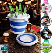 3L Magic Folding Flexible Retractable Bucket - Rosa - Ver 5