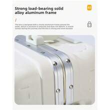 A Versatile Trolley Case Suitable For Both Men And Women, Ideal For Travel And Shopping. Available In 20 Inches It Is Fashionable, Sturdy, Durable And Can Support Sitting. It Is A Travel Boarding Case With Silent Omnidirectional Wheels. - Black - View 10