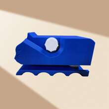 Taglierina per tiragraffi per gatti in cartone - Strumento creativo fai-da-te per animali domestici per tagliare facilmente, design in plastica blu, perfetto per giocattoli e mobili fatti a mano per gatti