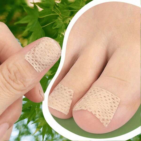 30 piezas/15 pares de envolturas de uñas, adecuadas para uñas dañadas y decoloradas
