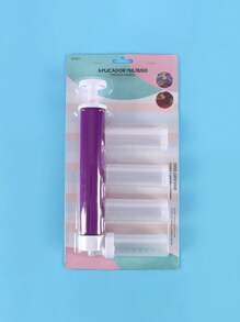 1Set Cake Coloring Powder Spray, Including 4 Icing/Frosting Decorating Tips, Kitchen Cake Baking Accessories