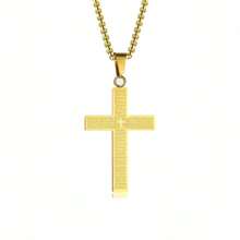 1pc Cross Necklace Pendant, Suitable For Daily Wear - trendy necklace - View 13