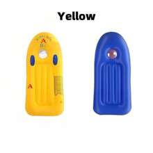 1 Pack PVC Thickened Inflatable Body Boards With Handles For Water Slides, Surfing Board For Slip Slide, Swimming Pool Floating Water Boards Learn To Swim, Beach Ocean Swimming Pool Float, Summer Water Fun, Beach Essentials, Beach Accessories