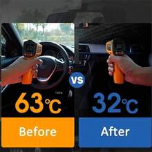 1 pieza Parasol de coche plegable para parabrisas, aislante del calor, protección UV, instalación conveniente, accesorios refrescantes para el interior del vehículo