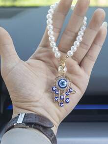 Devil's Eye Palm-Shaped Car Hanging Decoration Accessory - Hanging Palm - View 7