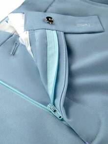 Men's Suit 3 Piece Wedding Suits 2 Buttons Slim Fit Tuxedo Set For Men Prom Casual Business Man Jacket Blazer Vest Pant Lavender - 薰衣草紫 - 查看 5