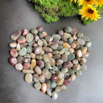 Natural Amethyst & Green Agate Crystal Chips For Home DIY Decor, Demagnetize, Feng Shui, Crystal Stones, Filler For Flower Pots, Vases, Fish Tank Gravel Home Decor Room Decor Flower Vase Glass Vase