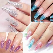 12pcs January Lanty's Poly Gel Nail Kit - Long-Lasting, High-Shine UV Gel In Vibrant & Glittery Colors, Easy-To-Use, Unscented, Ideal For Salon Or Home Use - Perfect Gift For Beauty Enthusiasts, Salon Quality Nails|Glittery Nail Finishes|Uv Protective Gel, Gel Nail Supplies - 彩色 - 查看 5