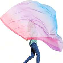 Church Worship Culture-Inspired Dance Flag - 140*140cm Honor Guard Praise Dance Flag For Church Celebrations & Worship Ceremonies - Multicolor - View 14
