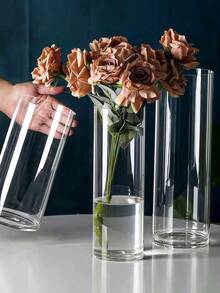 1PC Bình hoa Acrylic trong suốt thời trang, Đồ trang trí trung tâm trong suốt quyến rũ, Bền và đa năng cho gia đình, nhà bếp, trang trí đám cưới, nâng tầm bất kỳ màn trình diễn hoa nào, Chất lượng cửa hàng hoa, Trang trí phòng Trang trí nhà Trang trí phòng ngủ Trang trí phòng khách Trang trí nhà Trang trí văn phòng Trang trí tường, Trang trí phòng thẩm mỹ - Nhiều màu - Xem 3