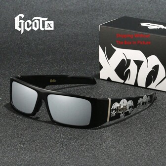  GCOTX 全框时尚眼镜，男女款，8 种颜色，型号 850，无盒发货（如图所示），适合夏季海滩度假、户外、旅行