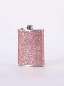 1 件不锈钢女士醒酒瓶，适用于威士忌、白酒、饮料，适合旅行、野餐、节日，是旅行爱好者的理想礼物