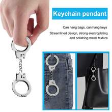 Creative Handcuff-Shaped Keychain Ring Holder For Men Women - one-size - View 5