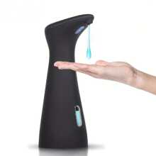 1pc Automatic Soap Dispenser, Battery Powered Wall-Mounted, Liquid Soap Dispenser With Touchless Infrared Sensor, For Bathroom And Hotel Hand Wash, Lotion, Shampoo, Body Wash, Kitchen Dish Soap, Skincare