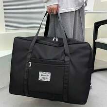 Foldable Duffel Bag, Women's Tote Bag, Expandable Gym Bag, Sports Tote Bag, Weekend Travel Duffel Bag, Large Capacity Lightweight Overnight Bag, Trolley Luggage, Bedroom Storage Bag, Clothing Travel Storage Bag