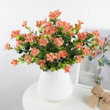 2/4/6 Stücke simulierte Eukalyptus-Blumen werden für Vasen, Wanddekoration, Blumenarrangements, künstliche Pflanzen, UV-Schutz, Künstliche Blumen, grüne Sträucher, Pflanzendekoration, Outdoor-Pflanzenhänger, Blumentöpfe, Heim- und Gartendekoration verwendet