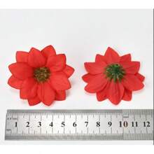 10/20/30/40/50pcs Simulated Peacock Chrysanthemum Daisy, DIY Flower Wreath Accessories, Hairpin Decoration, Suitable For Home Office, Coffee Shop, Party And Wedding
