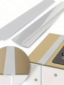 1pc/2pcs Silicone Strip Set, Cooktop Strip, Kitchen Oil And Stain Resistant Strip, Silicone Sealing Strip, Gas Cooktop Mat Set, Gas Cooktop Mat - Multicolor - View 8