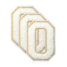 3/26 件 A-Z 3.15 英寸雪尼尔刺绣字母、熨烫补丁、缝制/熨烫装饰数字徽章、服装配饰（用于衣服、夹克、帽子、书籍、背包）、DIY 刺绣补丁 - 彩色 - 查看 151