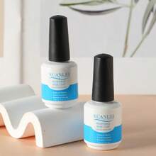 Xuanlei 15ml 0.5oz 完整指甲护理套装 顶层涂层 底漆 亮泽免擦拭顶层涂层凝胶 - 适合初学者，快干且持久 - 無色 - 查看 2