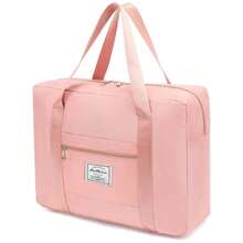 Foldable Duffel Bag, Women's Tote Bag, Expandable Gym Bag, Sports Tote Bag, Weekend Travel Duffel Bag, Large Capacity Lightweight Overnight Bag, Trolley Luggage, Bedroom Storage Bag, Clothing Travel Storage Bag