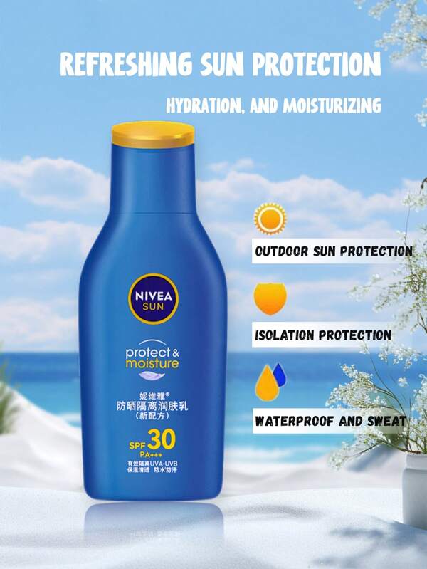 NIVEA Multi-Function Sunscreen Moisturizer, Lightweight & Non-Greasy Formula, Hydrating 75ml