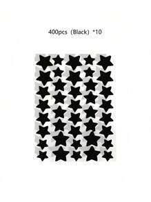 1120/840/560/280 Pcs Star Stickers, Back To School,Halloween & Christmas Decoration Stickers, Colorful Five-Pointed Star Stickers For Party, Holiday Photo Decoration, Face Decor Stickers (1 Sheet Per Color), For Decoration Only (Not For Makeup)2000/1400/160/80/40